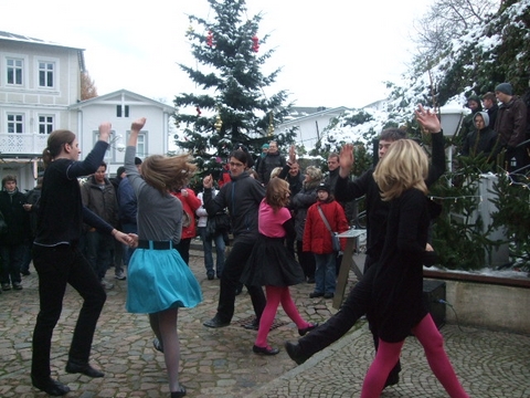 Adventstanzen, Sassnitzer Altstadt
