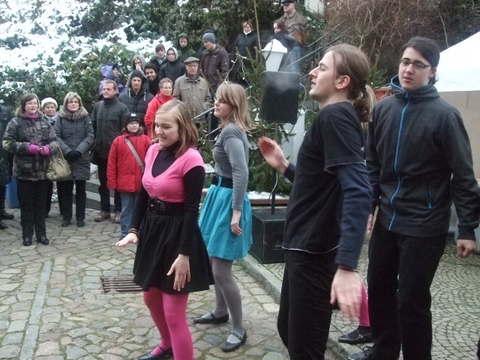 Adventstanzen, Sassnitzer Altstadt
