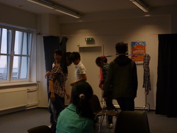 Chinesen zu Besuch, Sassnitz
