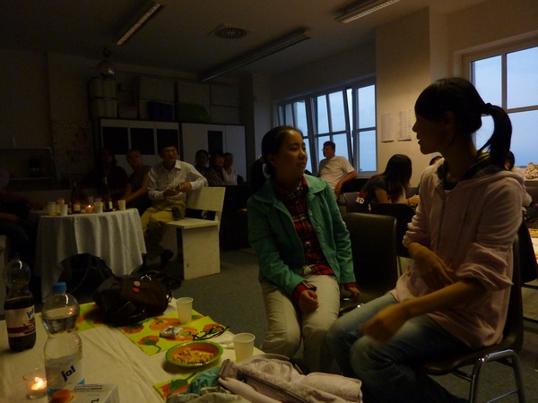 Chinesen zu Besuch, Sassnitz
