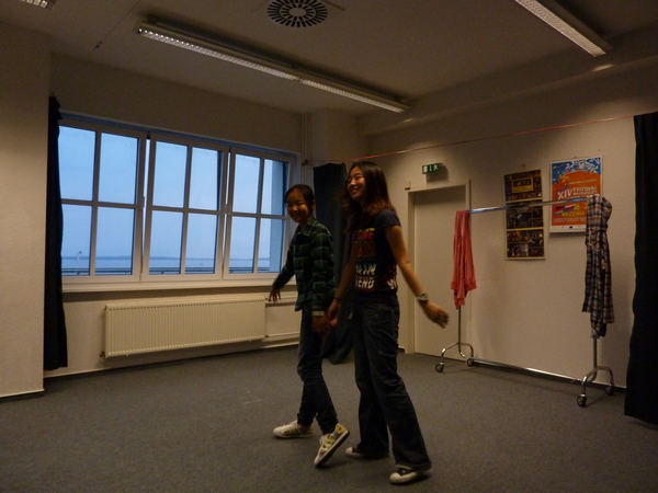 Chinesen zu Besuch, Sassnitz
