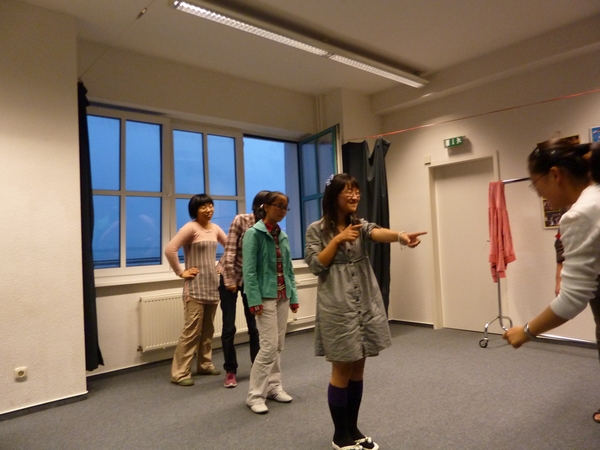 Chinesen zu Besuch, Sassnitz
