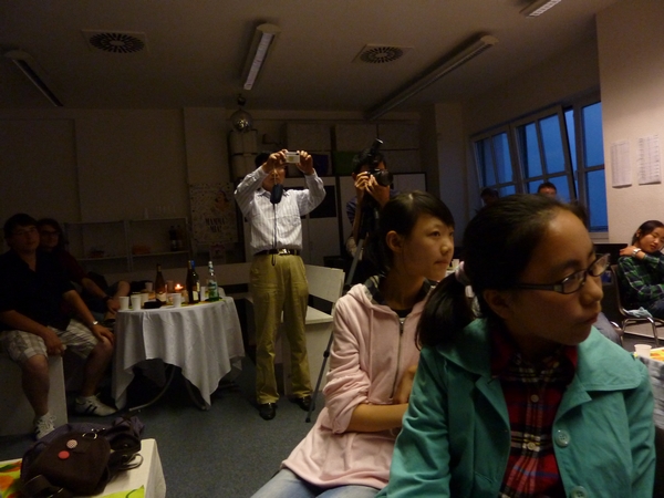 Chinesen zu Besuch, Sassnitz
