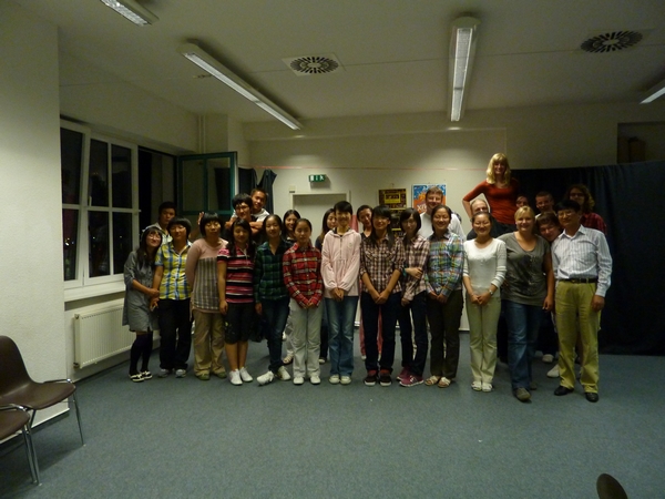 Chinesen zu Besuch, Sassnitz
